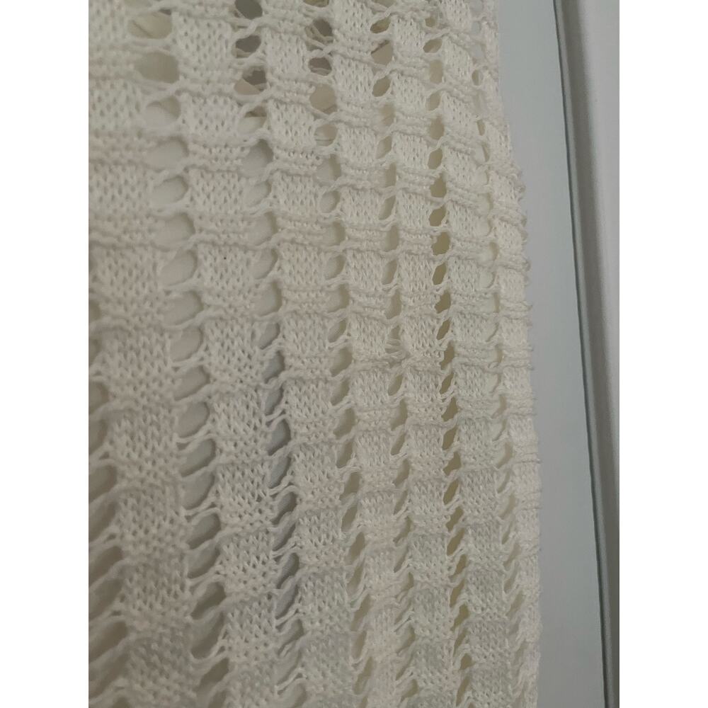 Venus women’s crochet dress Sz. S lined white beach NWT - Picture 5 of 8